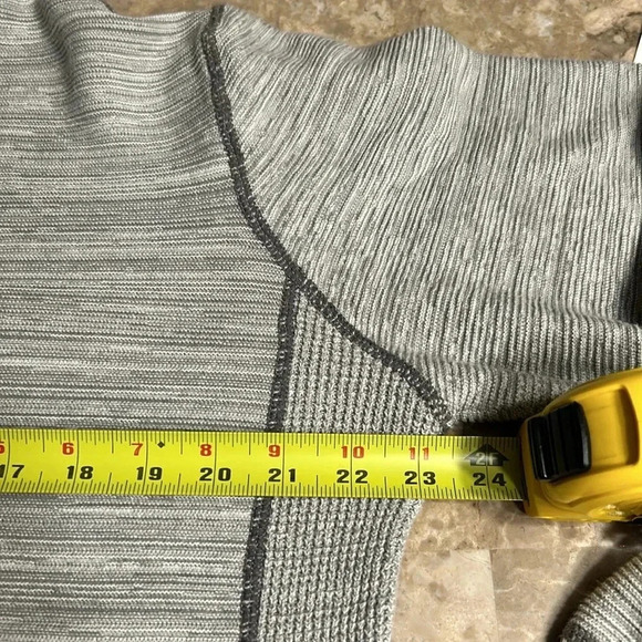 3/4 zip sweater,men XL, 100 cotton ,gorpcore,cabin core,yellowstone,casual - Picture 9 of 13